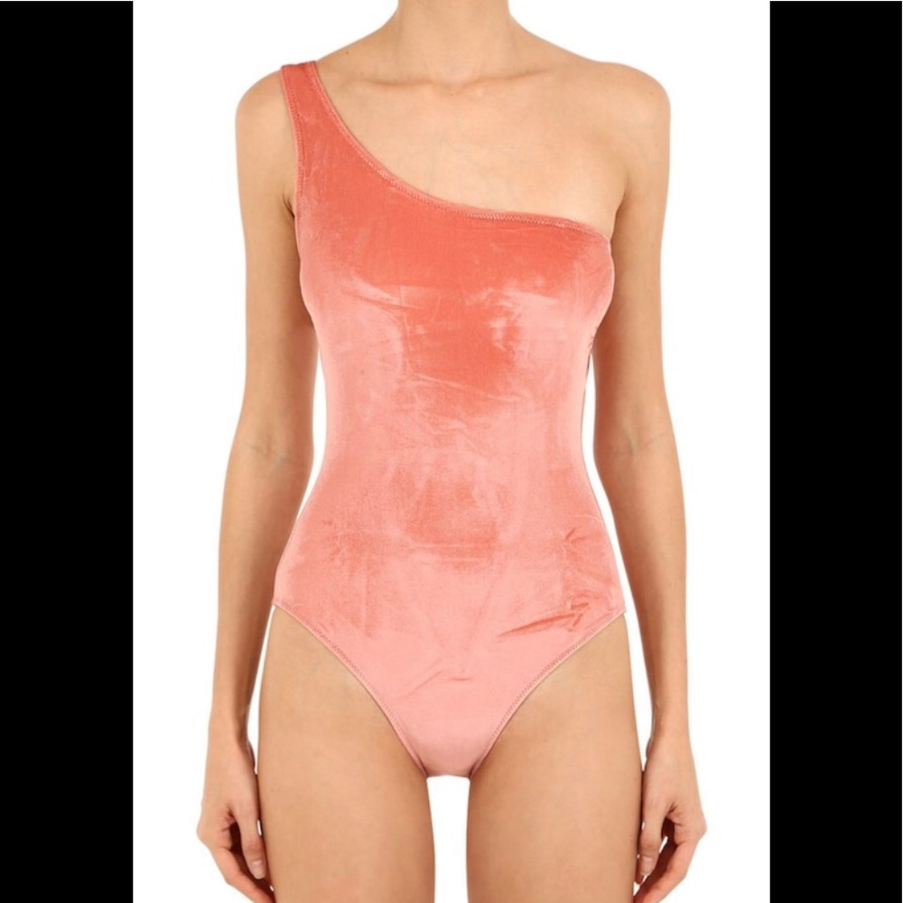 Solid & Striped Chloe One Shoulder swimsuit